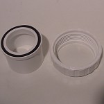 Hydroair koppeling HA460 50 mm pvc